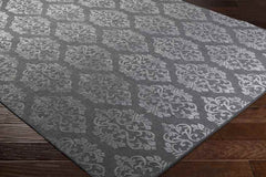 Ryde Traditional Medium Gray Area Rug