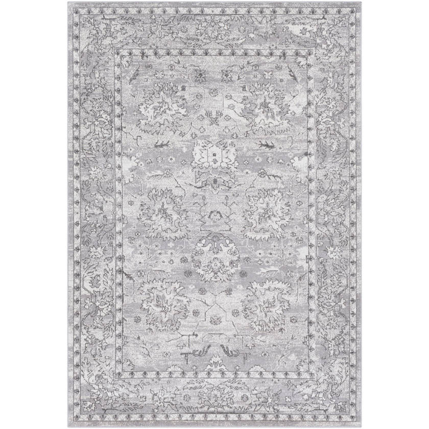 Yanet Modern Gray/Charcoal Area Rug