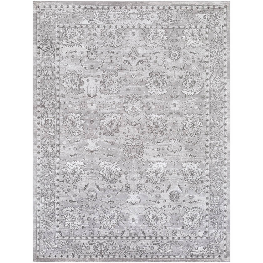 Yanet Modern Gray/Charcoal Area Rug