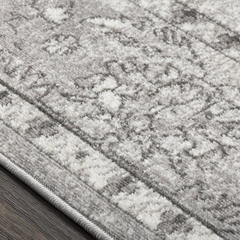 Yanet Modern Gray/Charcoal Area Rug