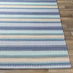 Falmouth Modern Aqua Area Rug