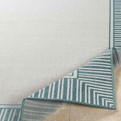 Balgonie Cottage Teal Area Rug