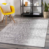 Dalmeny Traditional Light Gray Area Rug
