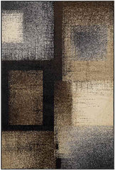 Norquay Modern Dark Brown Area Rug