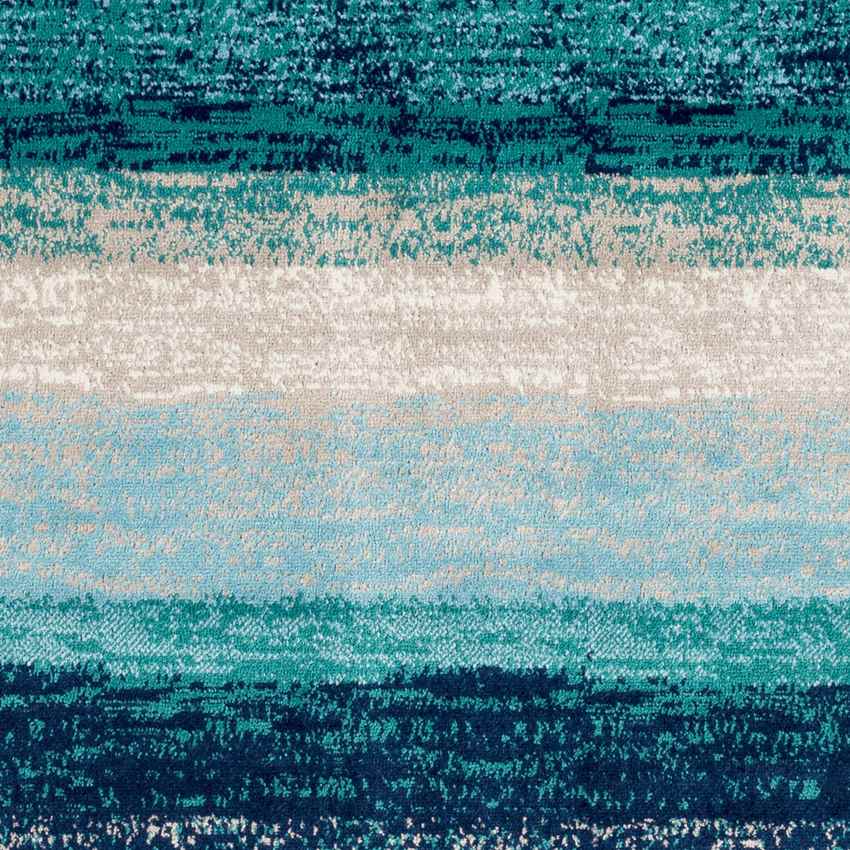 Rosthern Modern Teal Area Rug