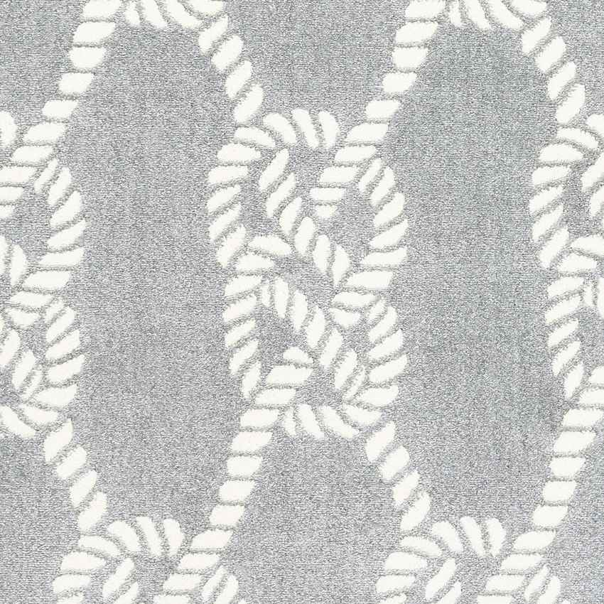 Peperga Coastal Light Gray Area Rug