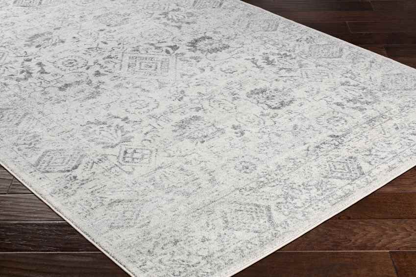 Schingen Traditional Charcoal Area Rug