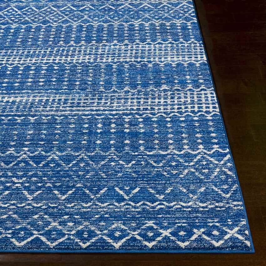 Schrins Global Bright Blue Area Rug