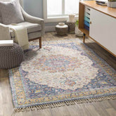 Ungebuurt Traditional Khaki Area Rug