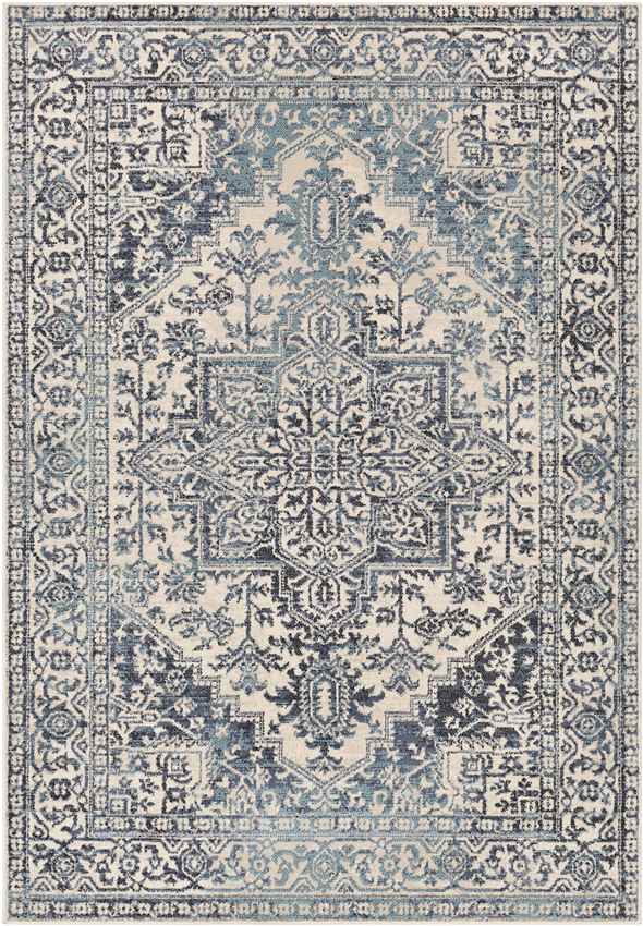 Byron Modern Denim Area Rug