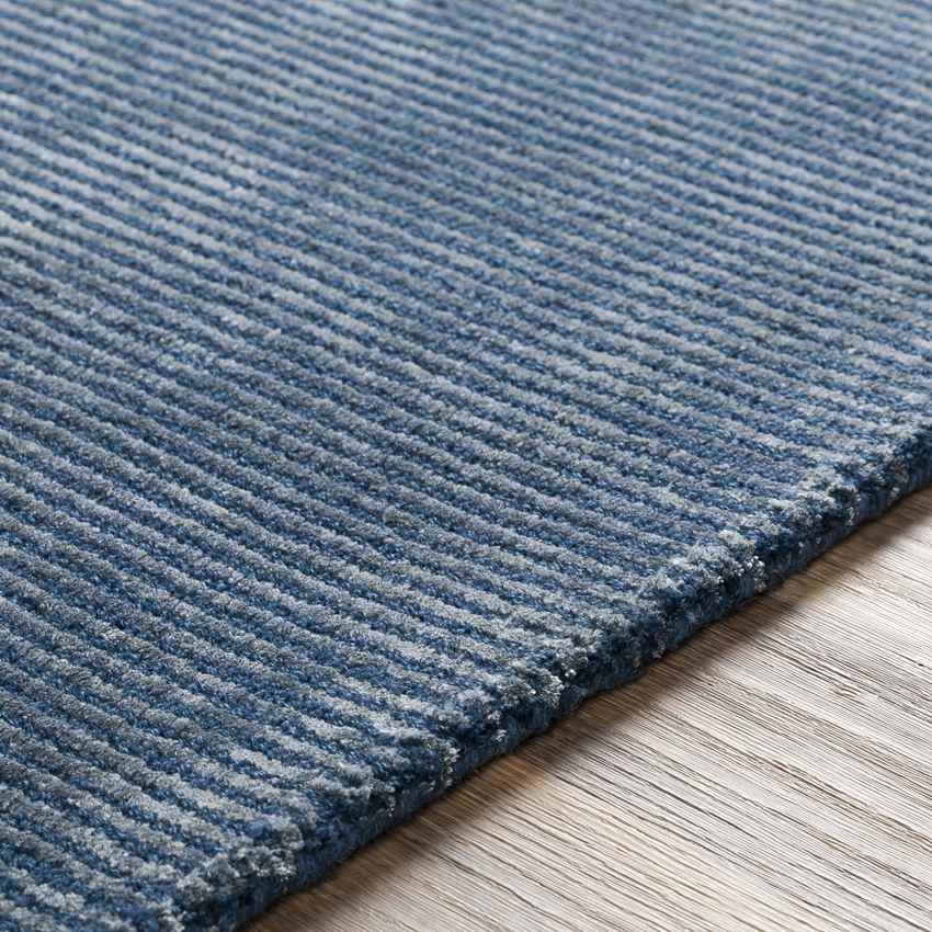 Montrell Modern Denim Area Rug