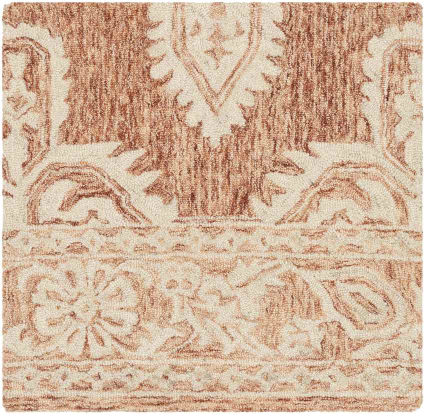 Lecce Global Rust Area Rug