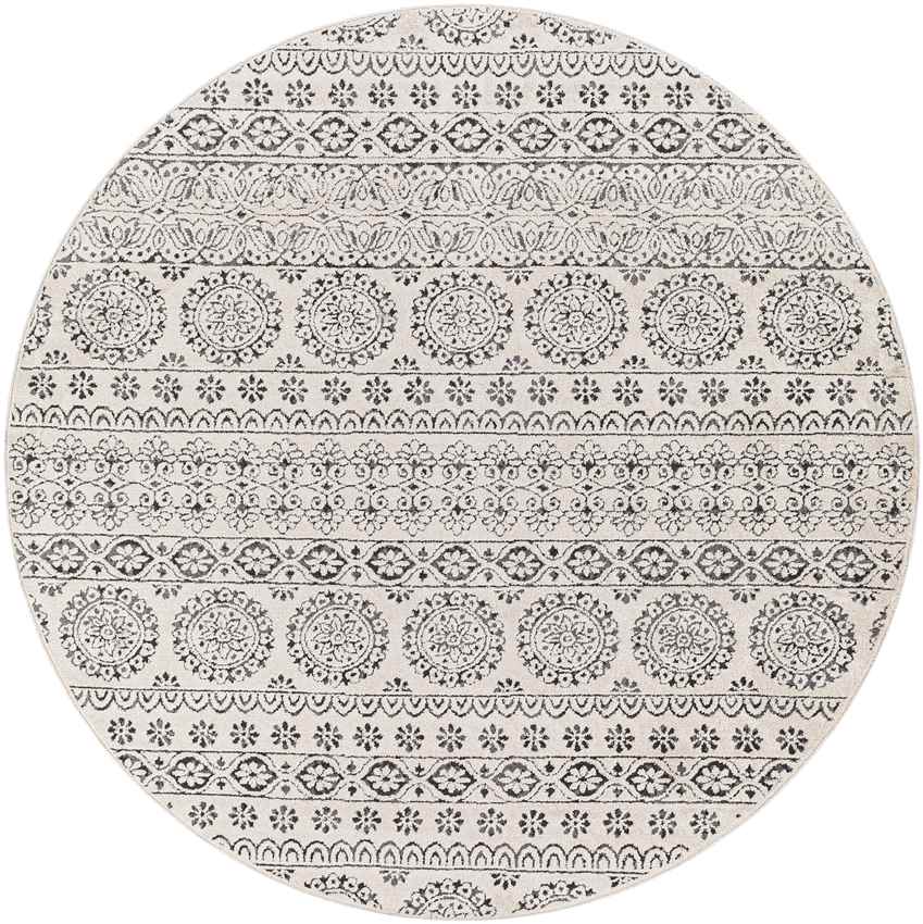 Tollebeek Traditional Charcoal Area Rug