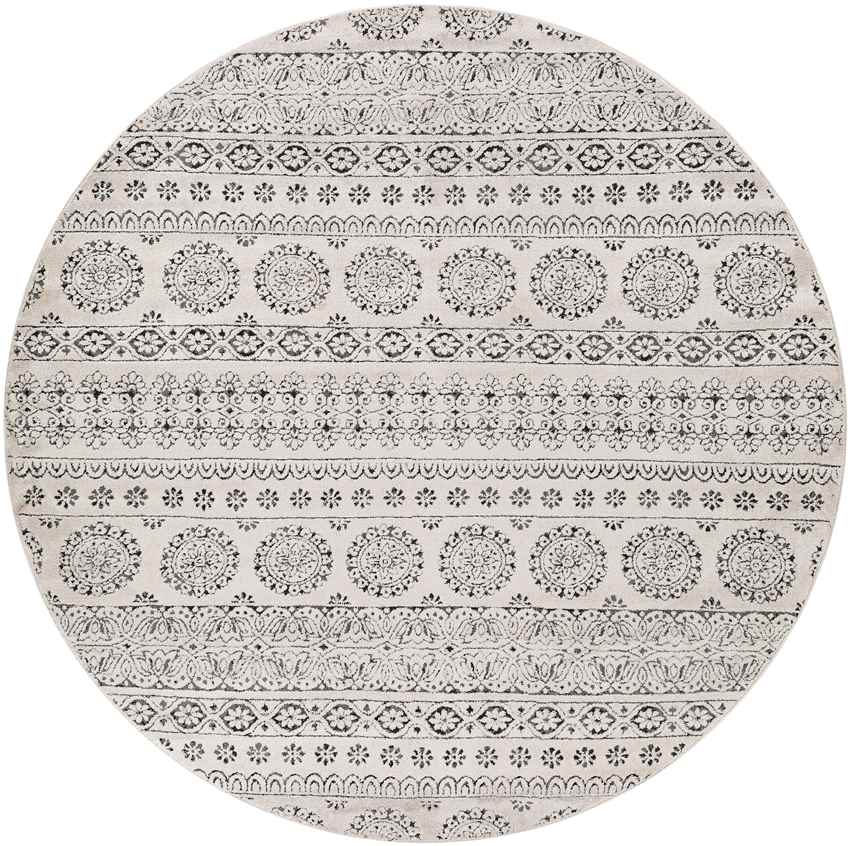 Tollebeek Traditional Charcoal Area Rug