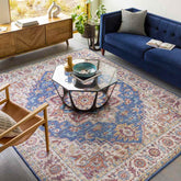 Landes Traditional Garnet Area Rug