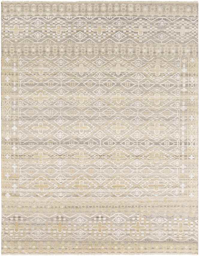 Haalweide Traditional Tan Area Rug