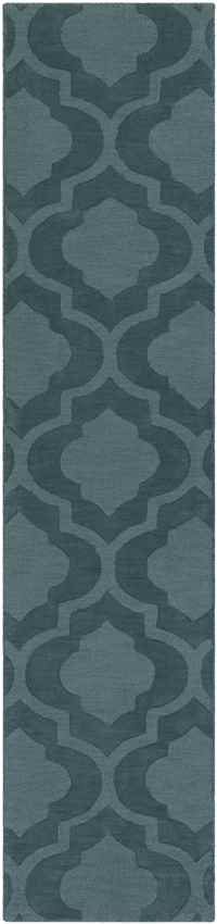 Bergerac Modern Teal Area Rug