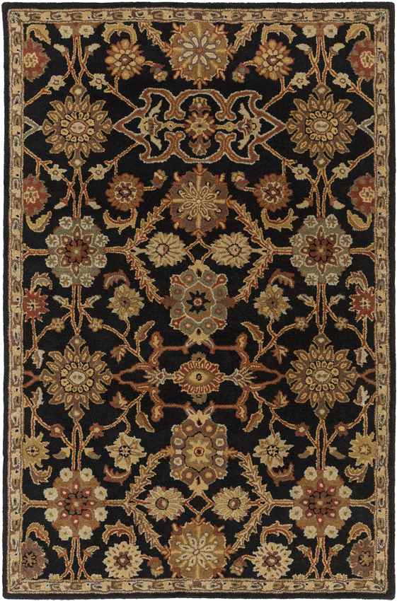 Nijstad Traditional Black Area Rug