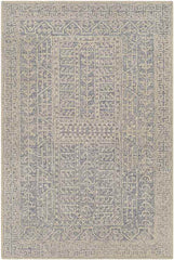 Veenhof Traditional Dark Blue Area Rug