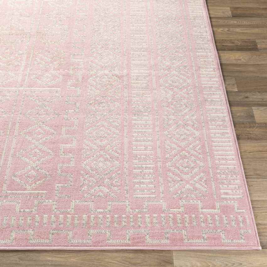 Zuideind Global Pale Pink Area Rug