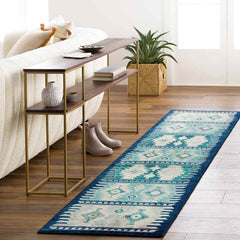 Arizona Rustic Dark Blue Area Rug