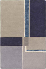 Ballens Modern Taupe Area Rug
