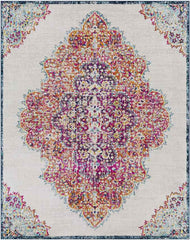 Arkens Traditional Cream Area Rug