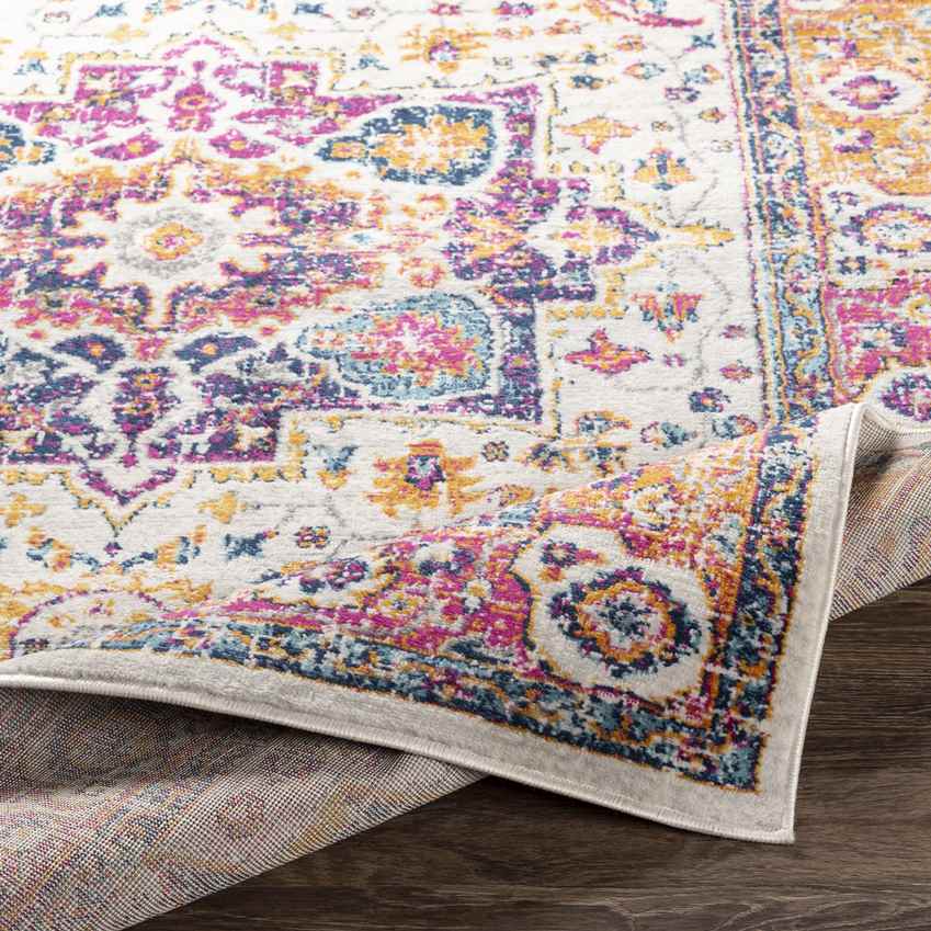 Almenum Traditional Beige Area Rug