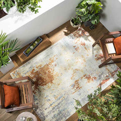 Bakkeveen Modern Rust Area Rug