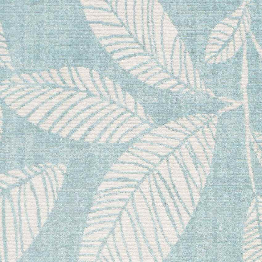Bargebek Coastal Aqua Area Rug