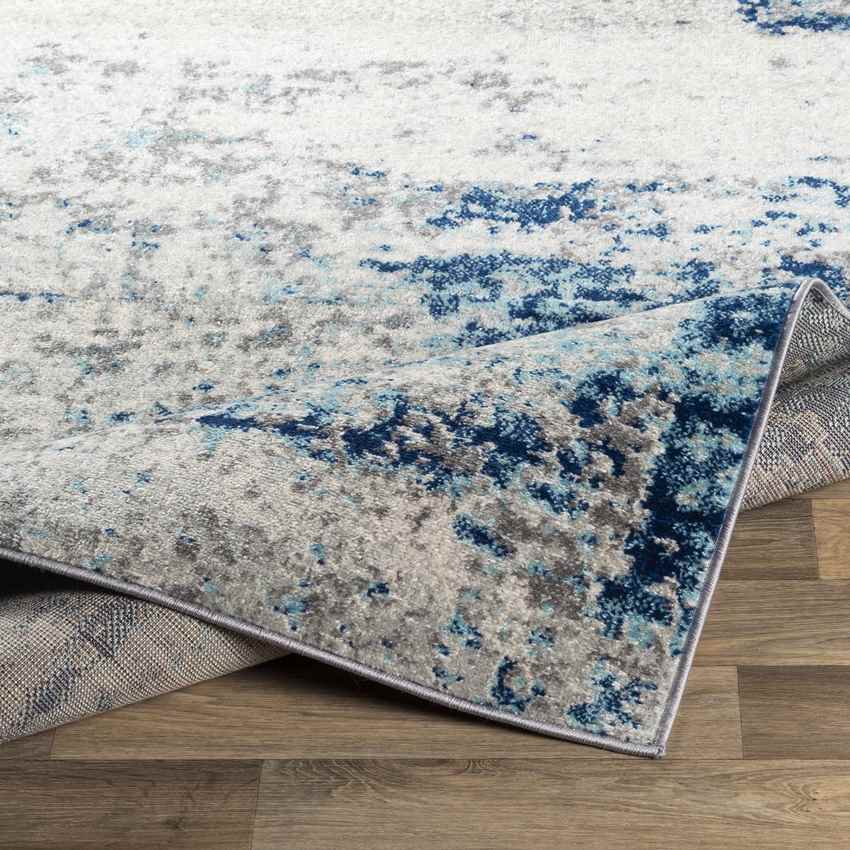 Boteburen Modern Dark Blue Area Rug