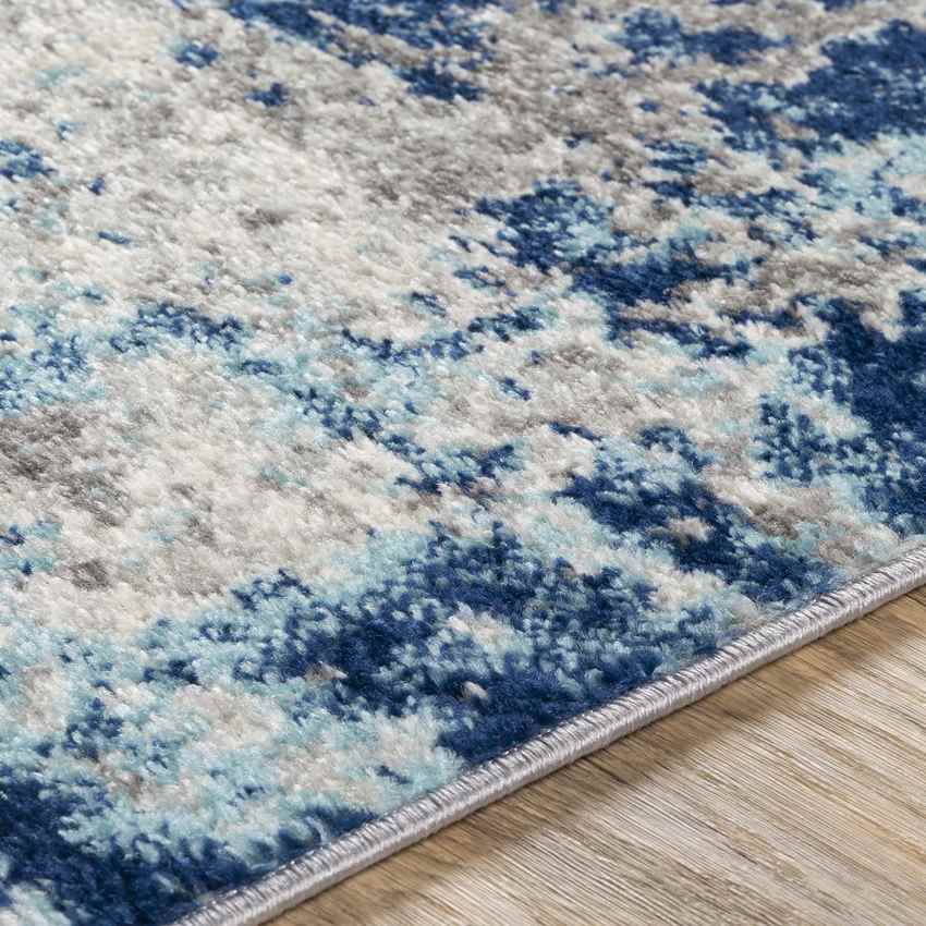 Boteburen Modern Dark Blue Area Rug