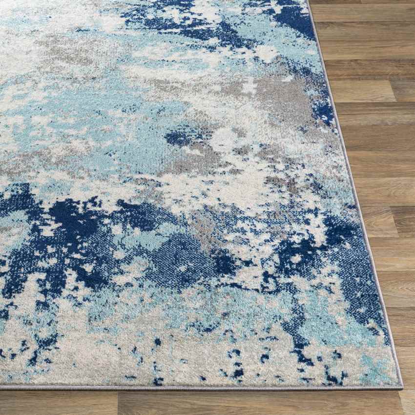 Boyl Modern Dark Blue Area Rug
