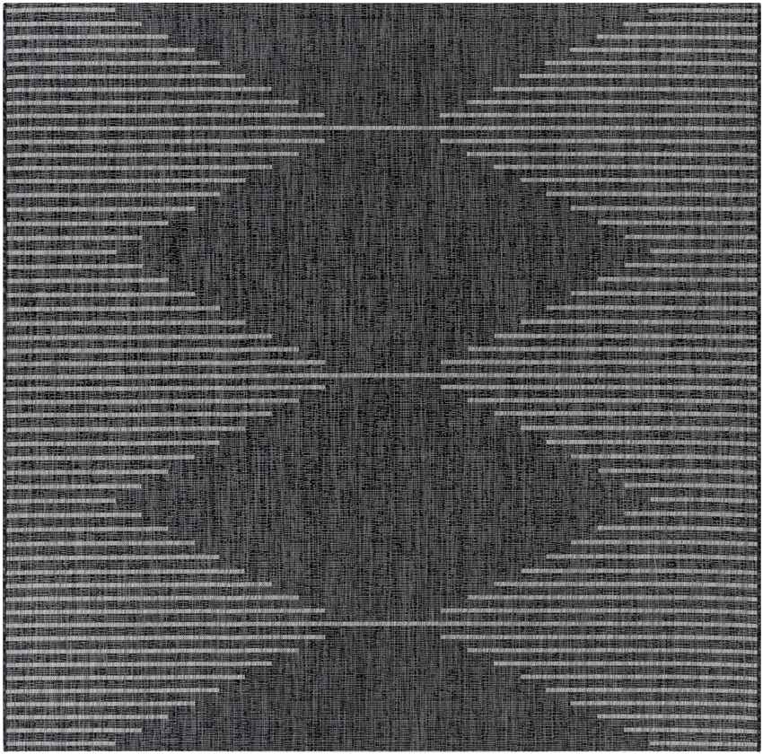 Okswerd Global Charcoal Area Rug