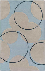 Zilven Modern Aqua Area Rug