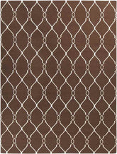 Hendon Modern Dark Brown Area Rug