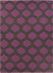 Sellingen Modern Fuschia Area Rug