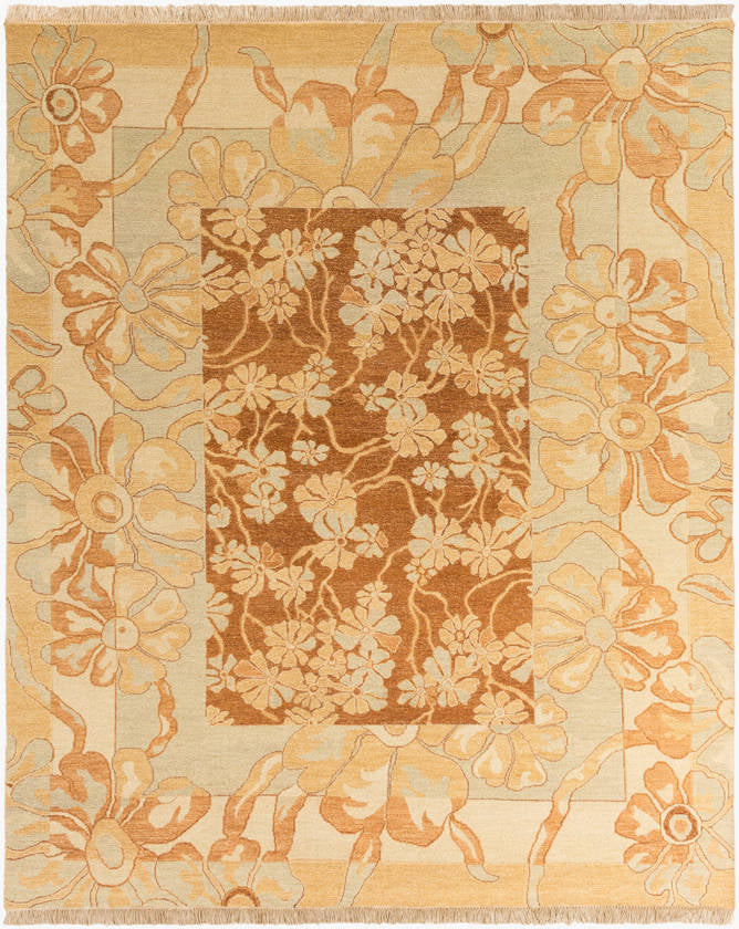 Niehove Traditional Beige Area Rug