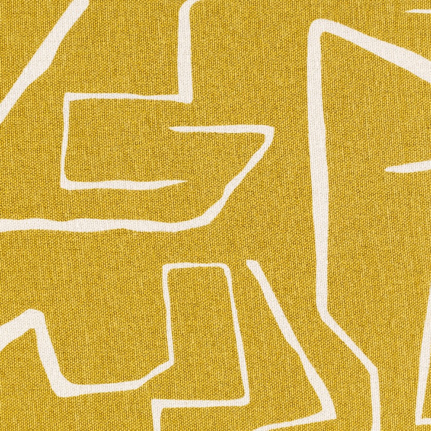 Anzegem Mustard Pillow Cover