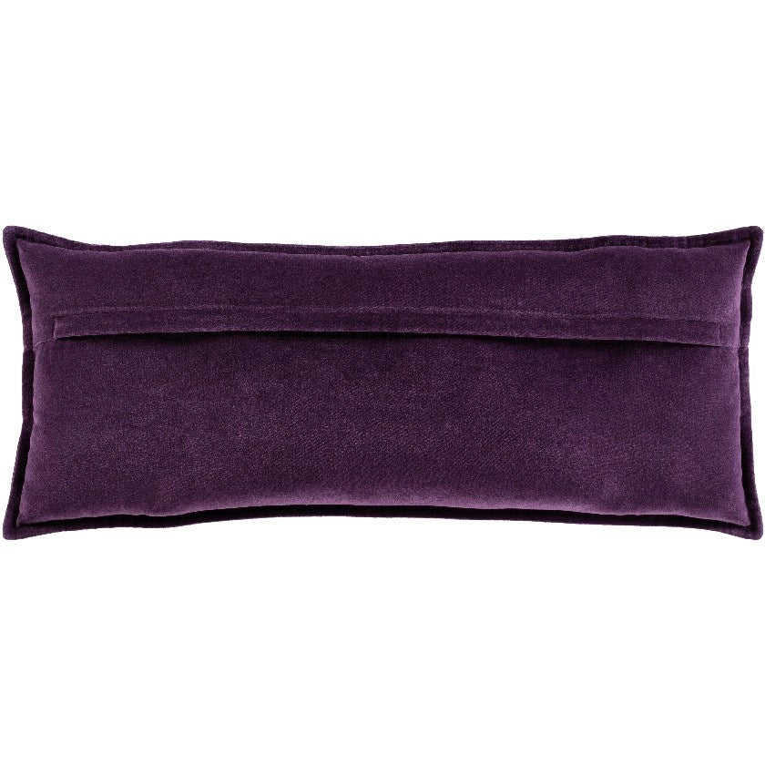Merelbeke Dark Purple Pillow Cover