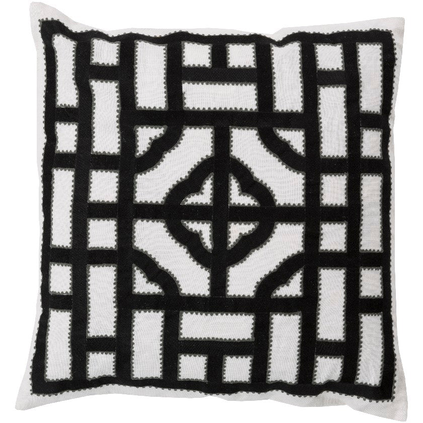 Vuilpan Black Pillow Cover