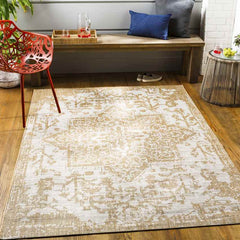 Appelscha Traditional Ivory Area Rug