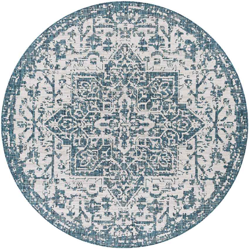 Appelscha Traditional Green Area Rug