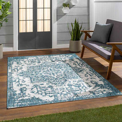 Appelscha Traditional Green Area Rug