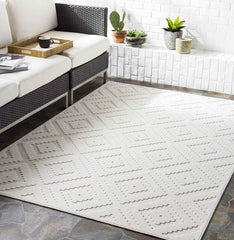 Spronk Traditional Cream Area Rug