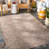 Buiksloot Traditional Brick Area Rug