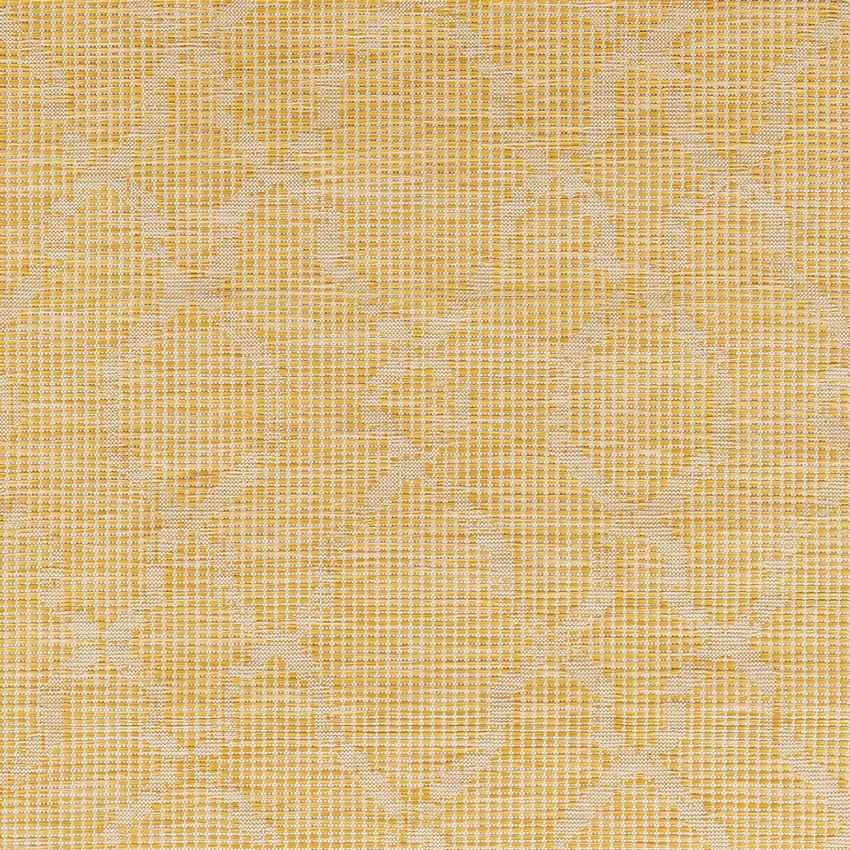 Buiksloot Traditional Bright Yellow Area Rug