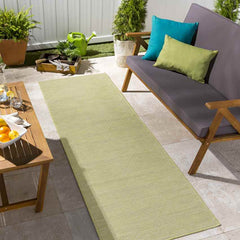 Craailo Global Light Green Area Rug