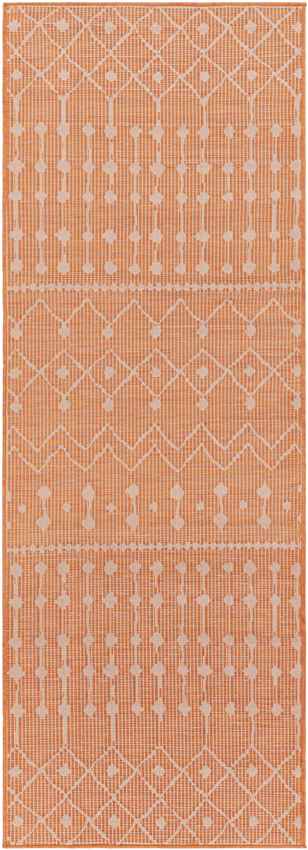 Cruquius Global Bright Orange Area Rug