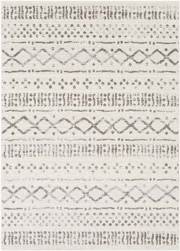 Mullegen Global Light Gray Area Rug